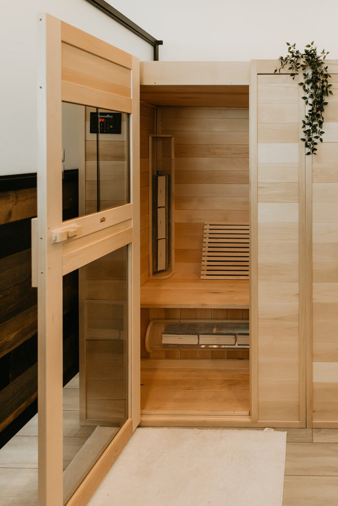 A look into an infrared sauna to improve circulation and promote healing